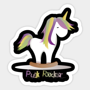 Punk Rocker Sticker